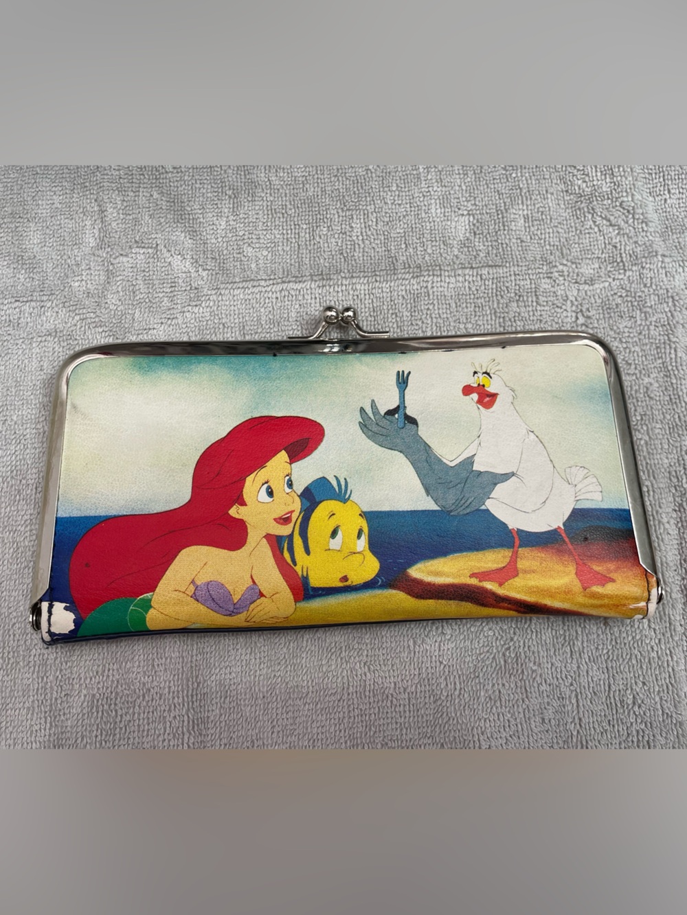 Loungefly Little Mermaid Kiss Lock Wallet